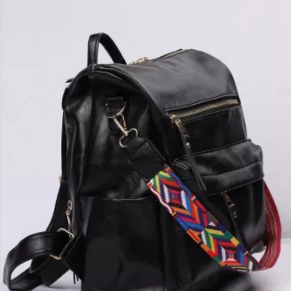 1 left😄New faux leather versatile backpack - Picture 10 of 15
